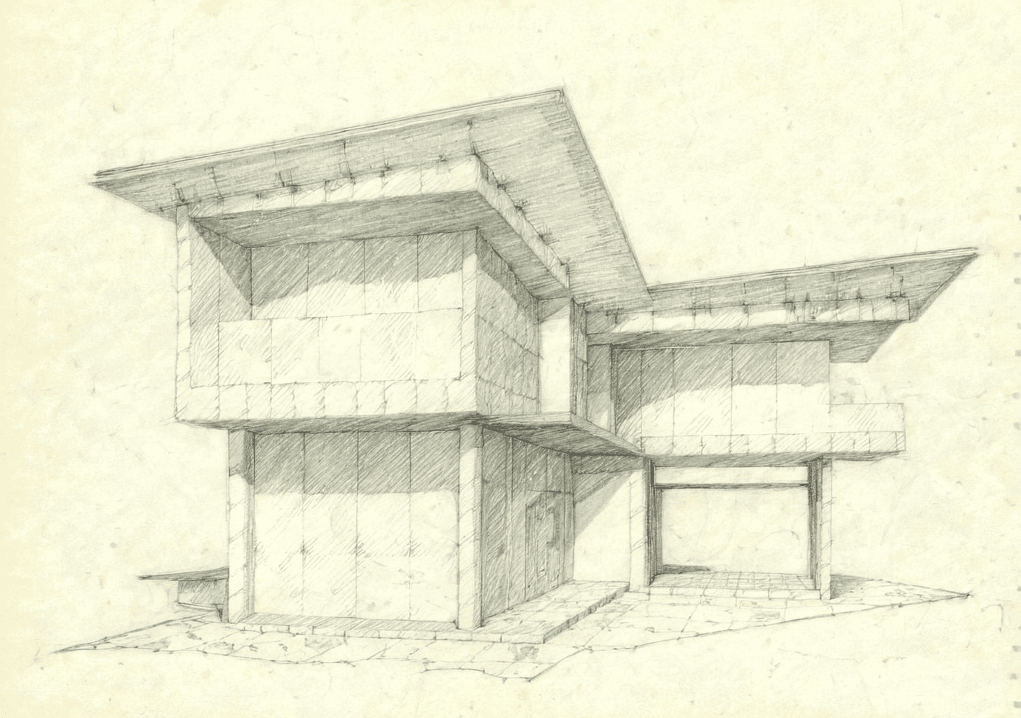 Output hand-drawn sketch