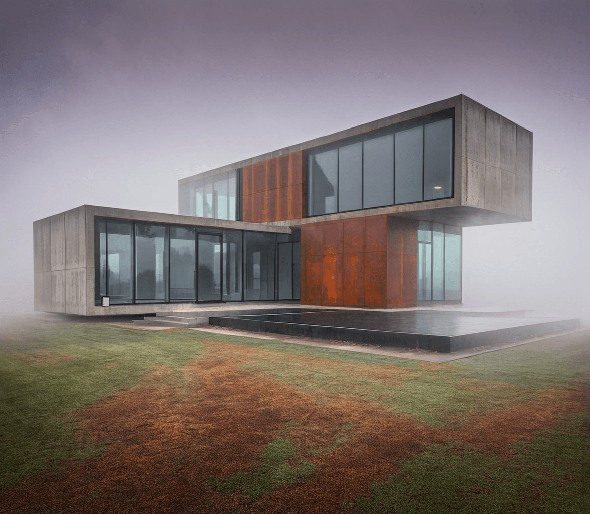 foggy building output